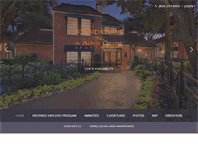 Tablet Screenshot of foundationsaustincolony.com